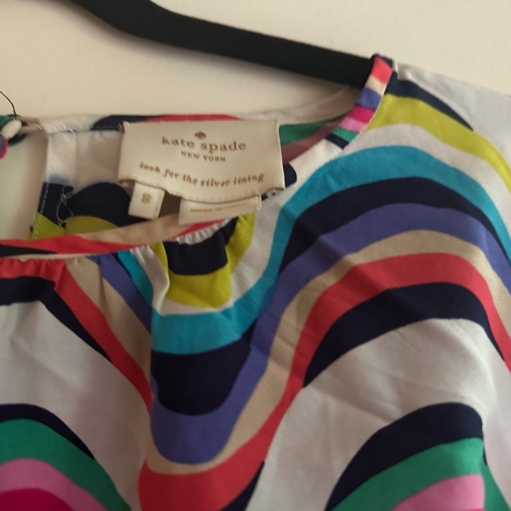 Kate Spade Multicolor Striped Dress